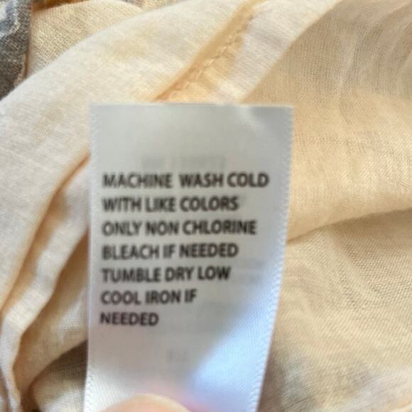 Shyanne Western Festival Tiered Mini Dress Medium Floral Boho Cowgirl India - Picture 6 of 10